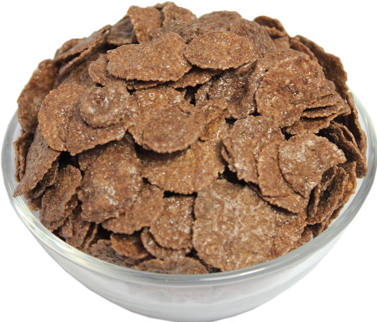 Corn Flakes Cereals with Chocolate Flavour