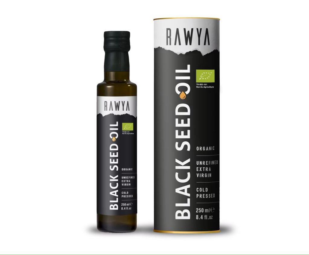 Organic Cold Pressed Black Cumin (Nigella Sativa) Seed Oil