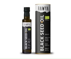 Organic Cold Pressed Black Cumin (Nigella Sativa) Seed Oil