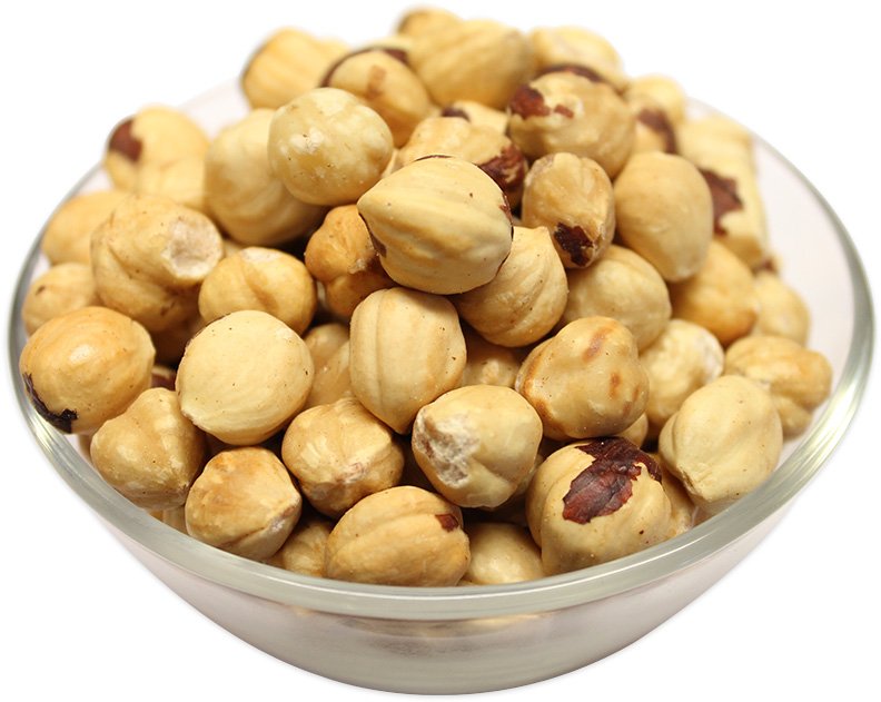 Organic Blanched Hazelnuts